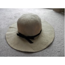 Mujer&apos;s Faux Suede Tan Wide Brimmed HatSize Medium  eb-81807645